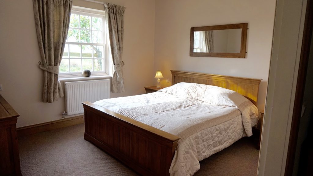 Bedroom Read my review on the Ox Pasture Hall Hotel