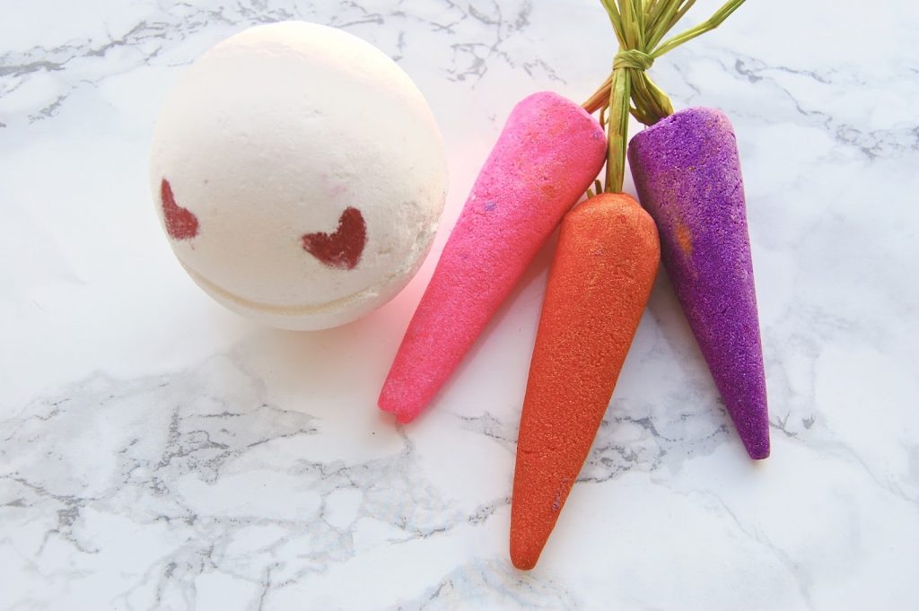 Loverlamp and Carrots Read more for Lush Easter and Valentines grabs
