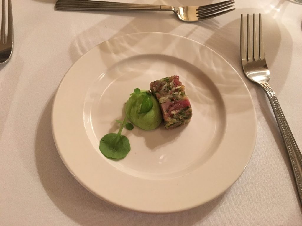 Starter Read my review on the Ox Pasture Hall Hotel