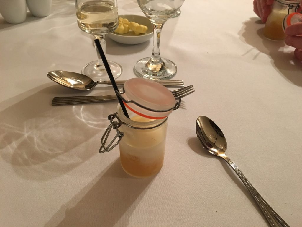 Mango Sorbet Read my review on the Ox Pasture Hall Hotel