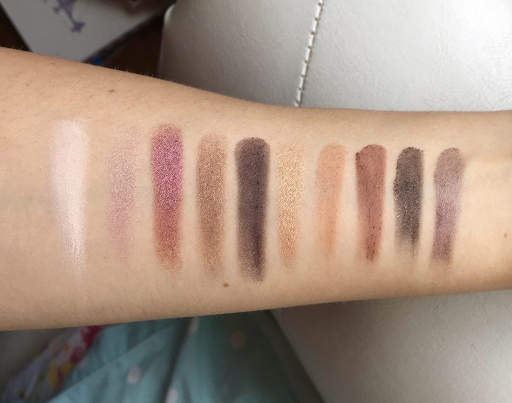 Zoeva Cocoa Blend Palette swatches Read my Zoeva Cocoa Blend palette review here