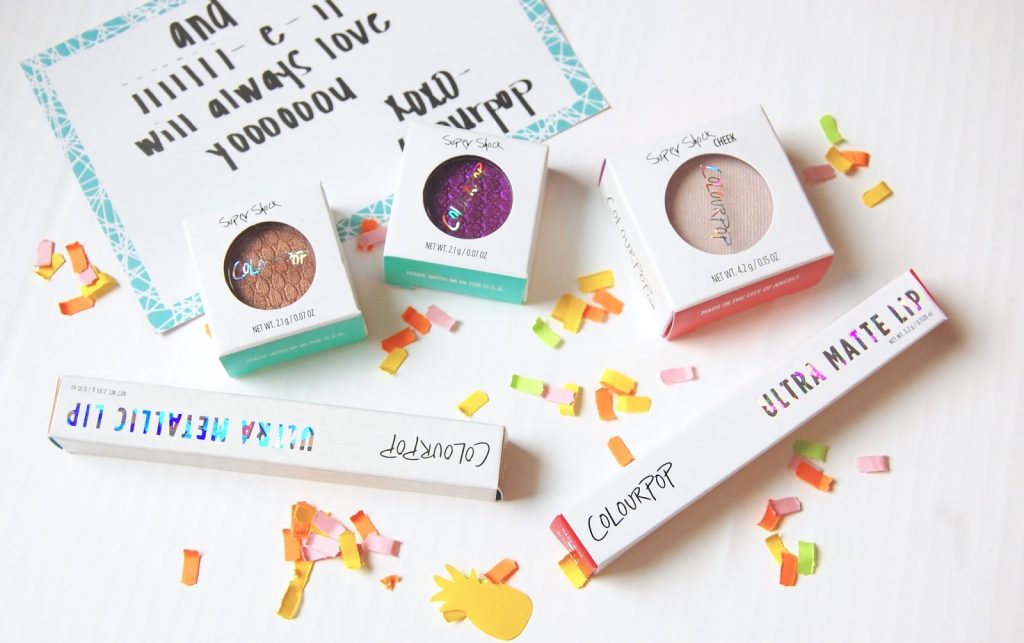 Colourpop items See what I got in my second Colourpop order