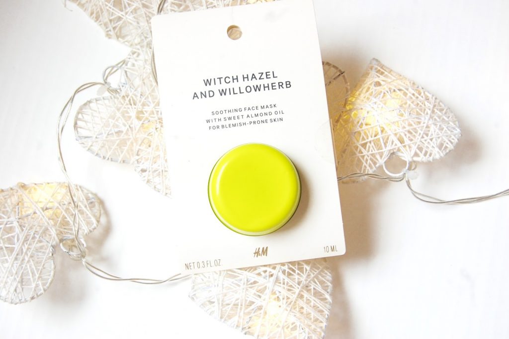 H&M Witch Hazel Mask Read more about H&M skincare range