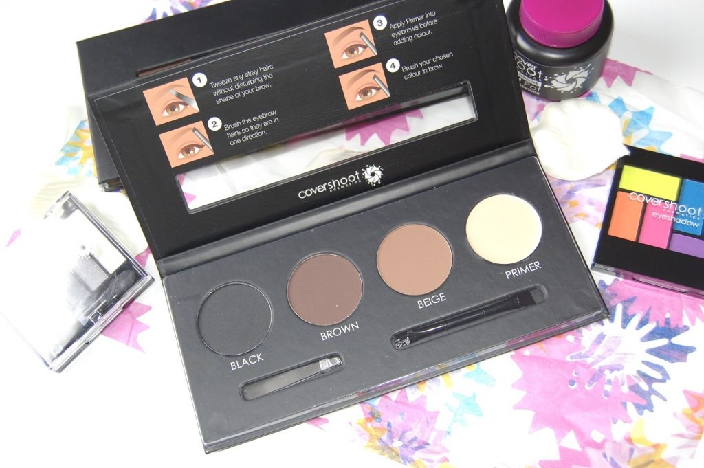 Covershoot Cosmetics Eyebrow Palette See my Covershoot Cosmetics review of their range