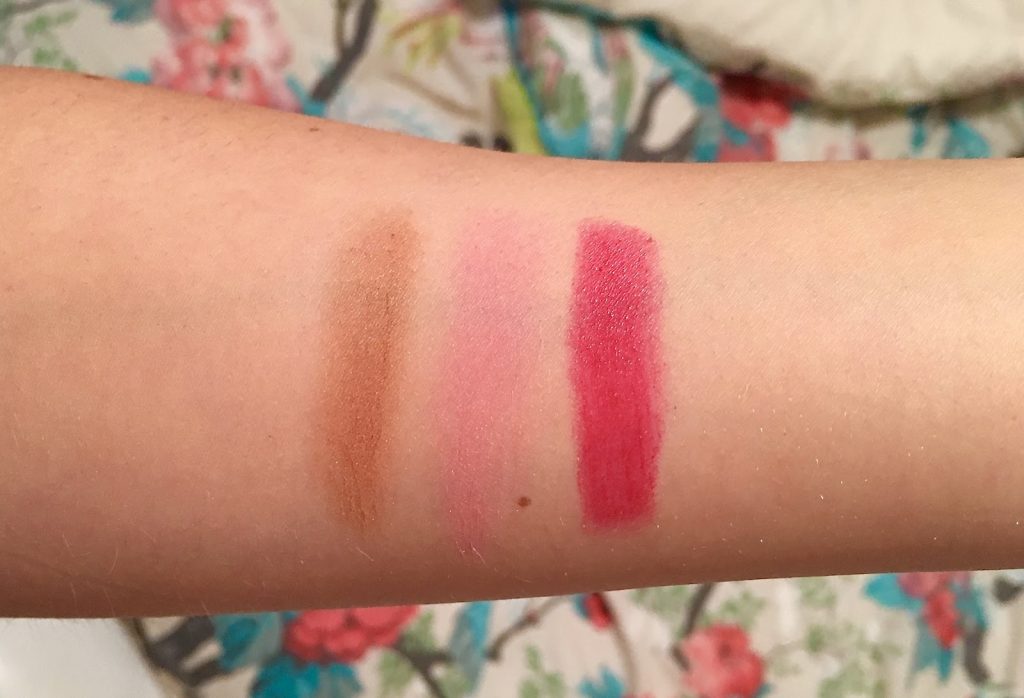 Too Faced swatches See my review of Too Faced Ross and Rachel Bronzer