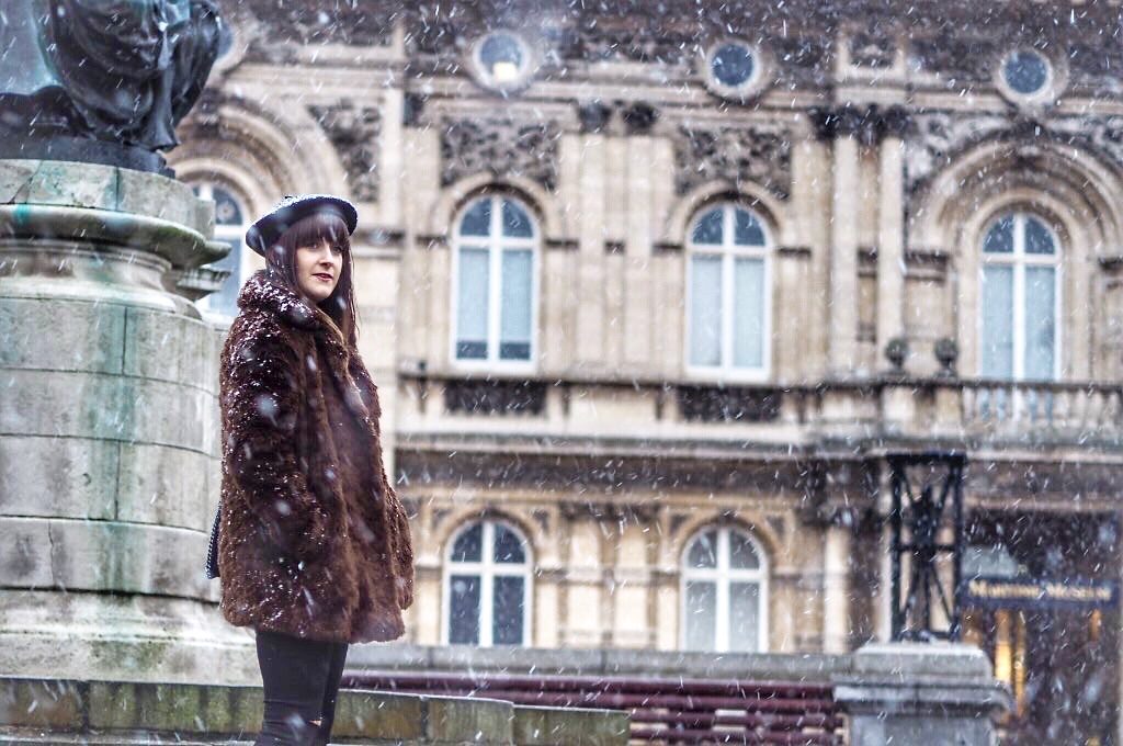 Why being single has helped me Standing in the snow