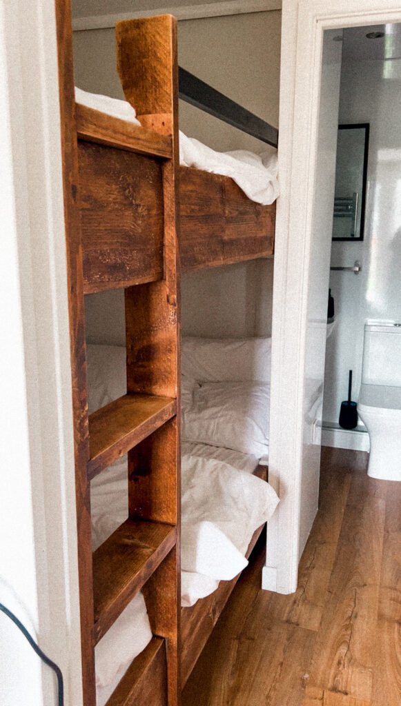 Bedrooms in Glamping pod